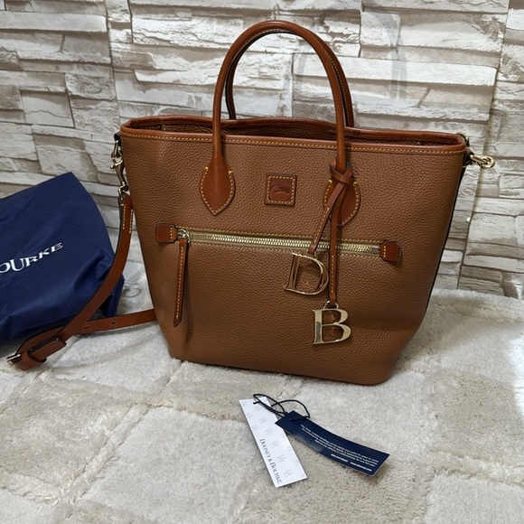 Dooney & Bourke Pebble Grain Handle Tote - Picture 2 of 16